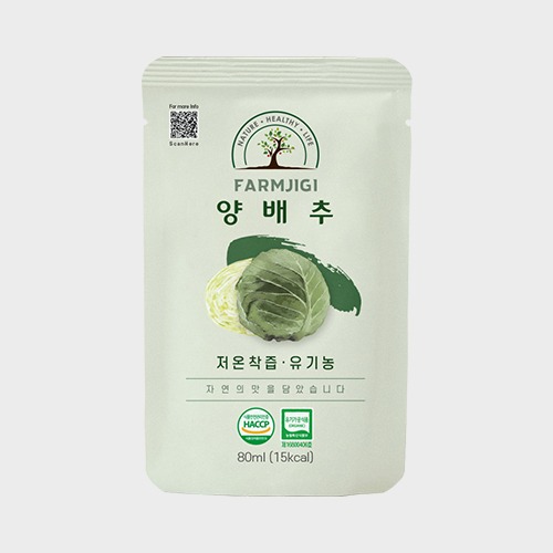 팜지기,유기농 양배추즙[80ml*30포]