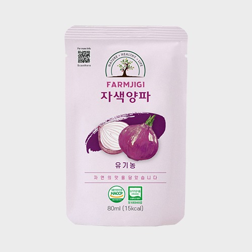 팜지기,유기농 자색양파즙[80ml*30포]